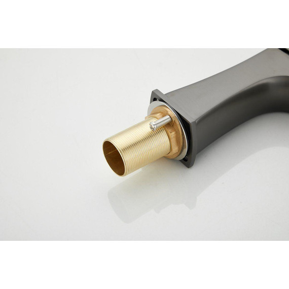 Смеситель для раковины Belz B10507-3, оружейная сталь фото 11