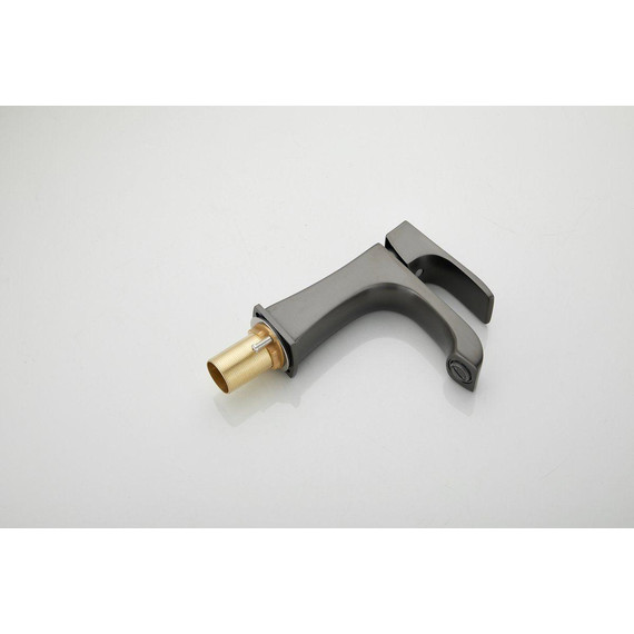 Смеситель для раковины Belz B10507-3, оружейная сталь фото 20