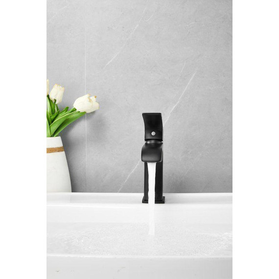 Смеситель для раковины Belz B10507-7, чёрный фото 16