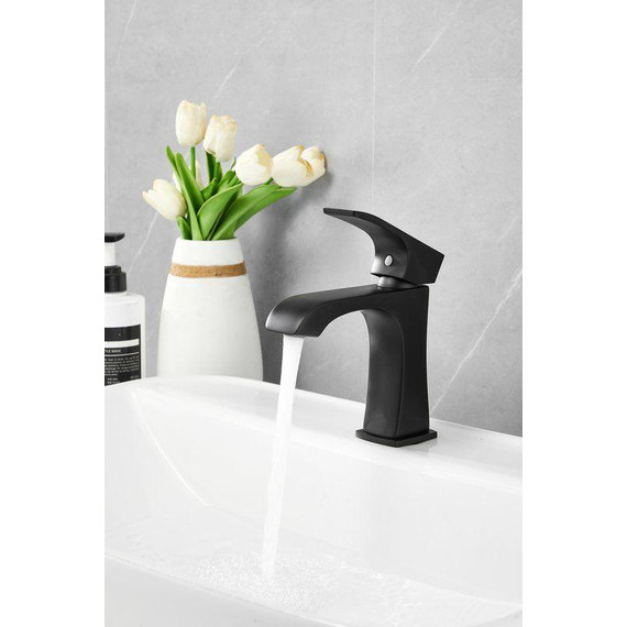 Смеситель для раковины Belz B10507-7, чёрный фото 5