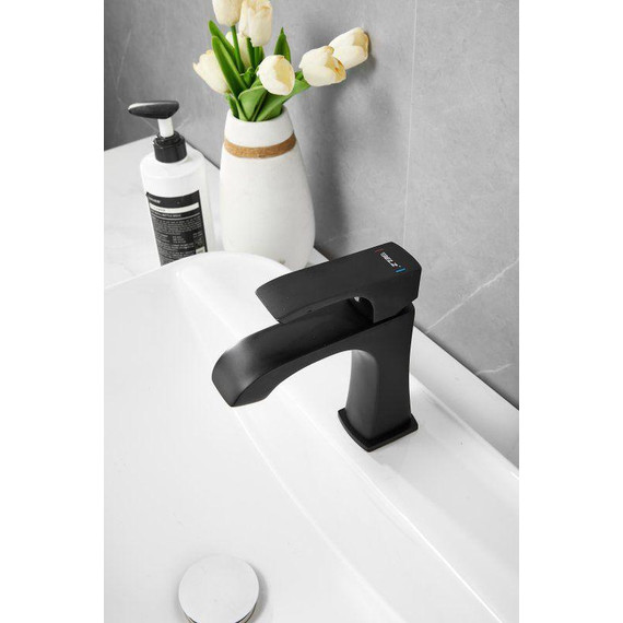 Смеситель для раковины Belz B10507-7, чёрный фото 14