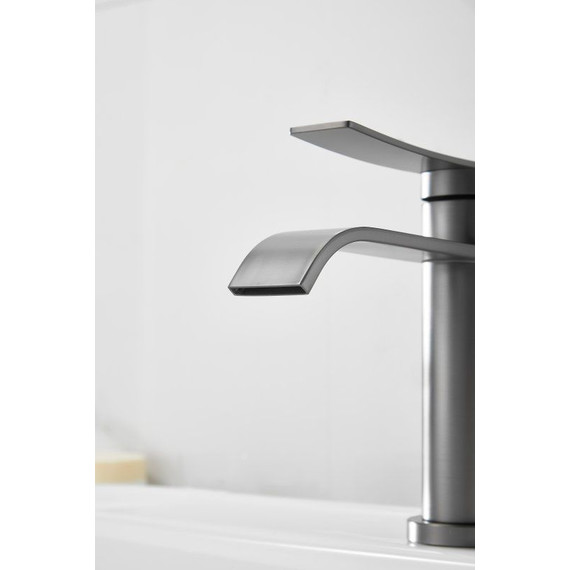 Смеситель для раковины Belz B10812-3, оружейная сталь фото 18