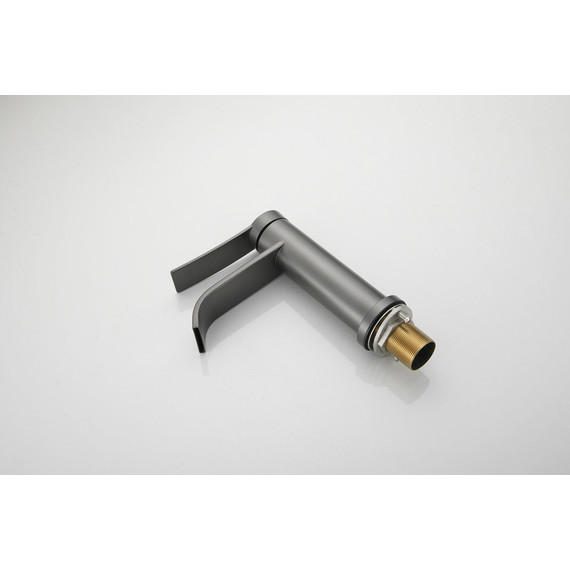 Смеситель для раковины Belz B10812-3, оружейная сталь фото 10