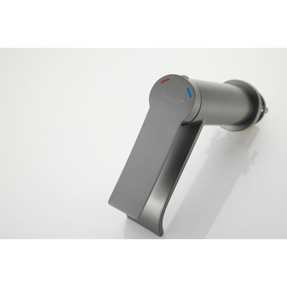 Смеситель для раковины Belz B10812-3, оружейная сталь фото 17