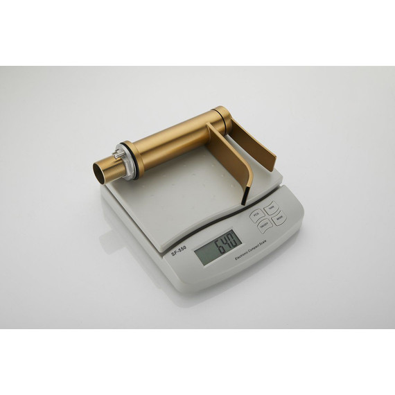 Смеситель для раковины Belz B10812-5, золото фото 20