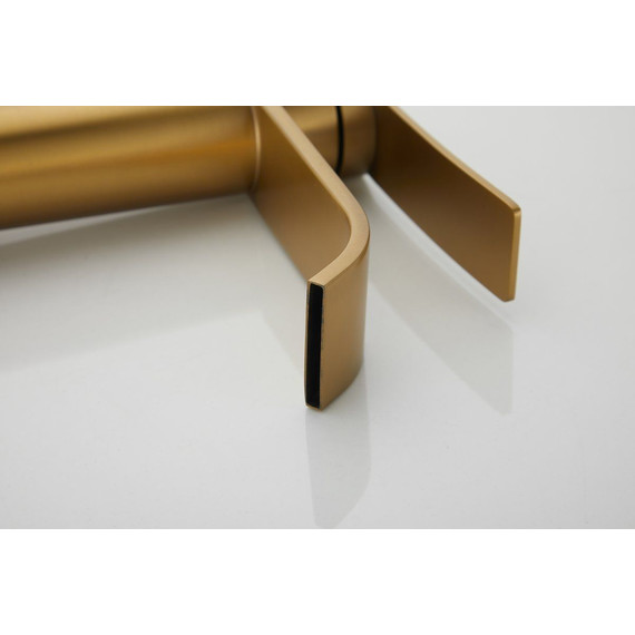 Смеситель для раковины Belz B10812-5, золото фото 22