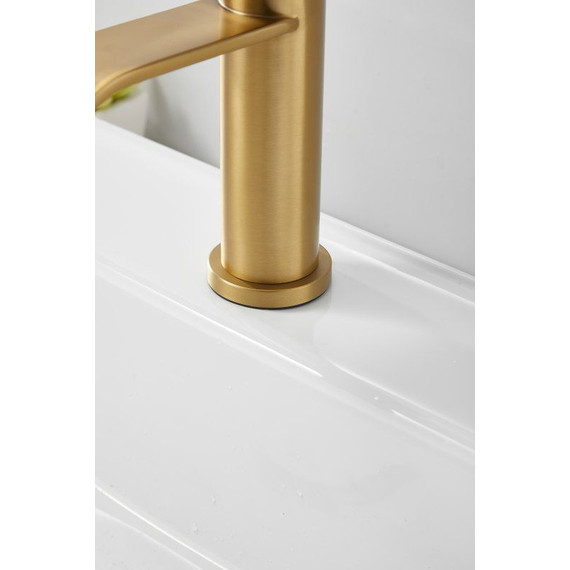 Смеситель для раковины Belz B10812-5, золото фото 23