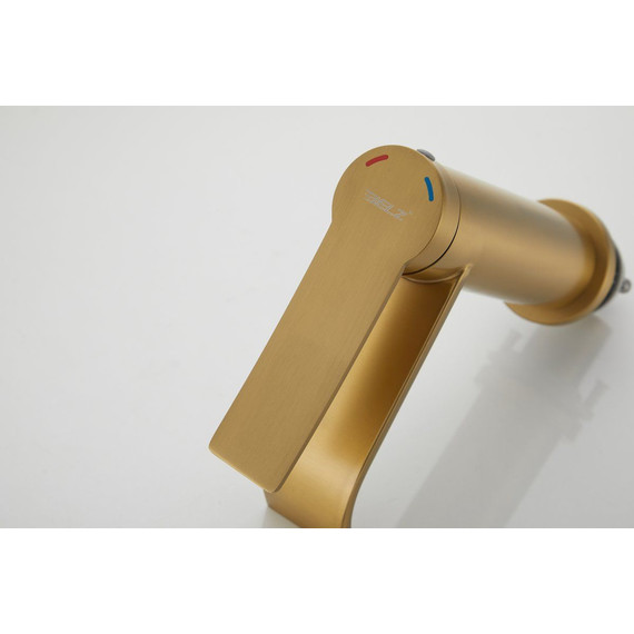 Смеситель для раковины Belz B10812-5, золото фото 24