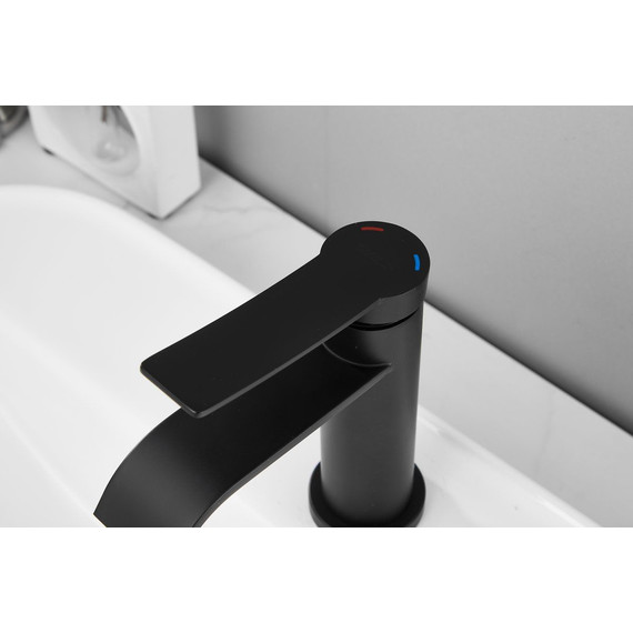 Смеситель для раковины Belz B10812-7, чёрный фото 10