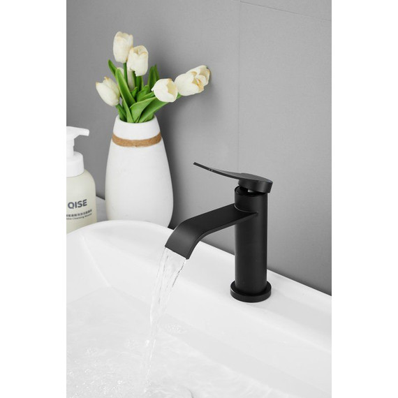 Смеситель для раковины Belz B10812-7, чёрный фото 11