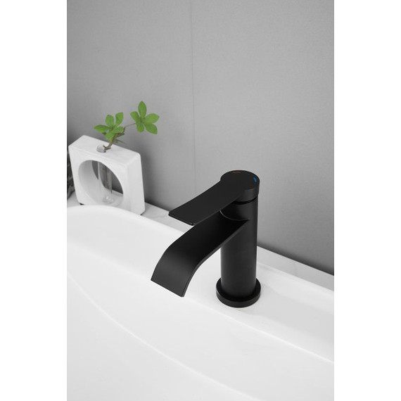 Смеситель для раковины Belz B10812-7, чёрный фото 14