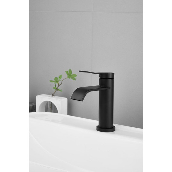 Смеситель для раковины Belz B10812-7, чёрный фото 21