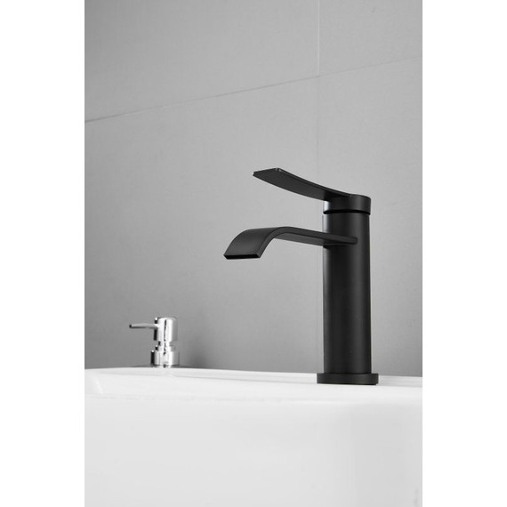 Смеситель для раковины Belz B10812-7, чёрный фото 5