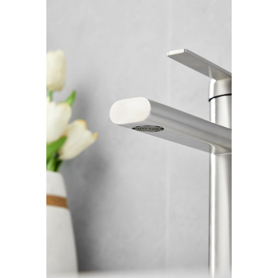 Смеситель для раковины Belz B10813-1, сатин фото 21