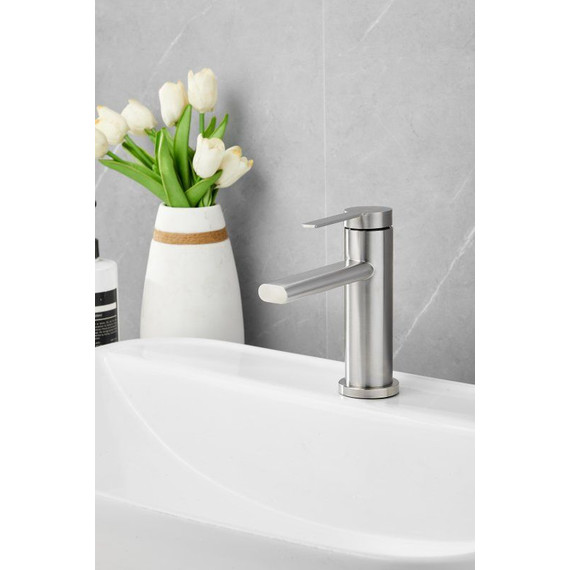 Смеситель для раковины Belz B10813-1, сатин фото 16