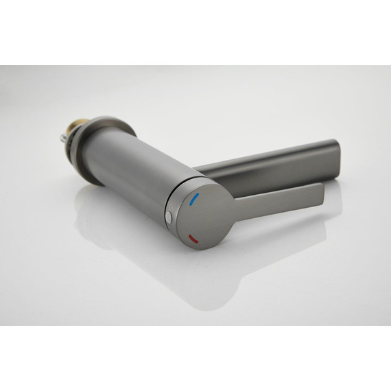 Смеситель для раковины Belz B10813-3, оружейная сталь фото 15