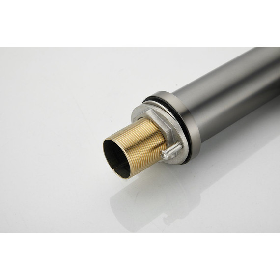 Смеситель для раковины Belz B10813-3, оружейная сталь фото 17