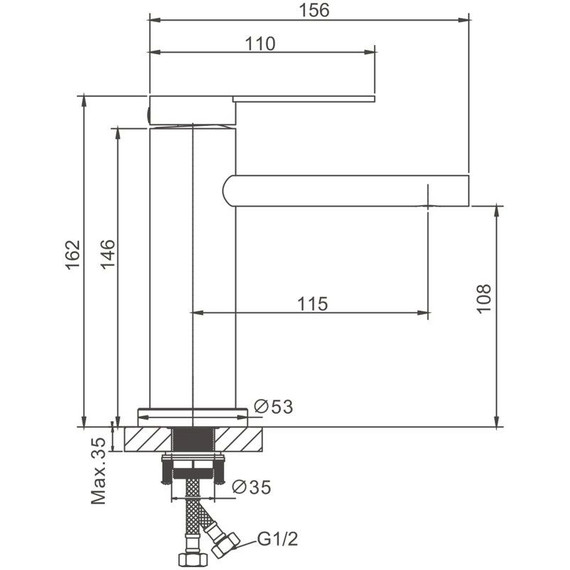 Смеситель для раковины Belz B10813-5, золото фото 27