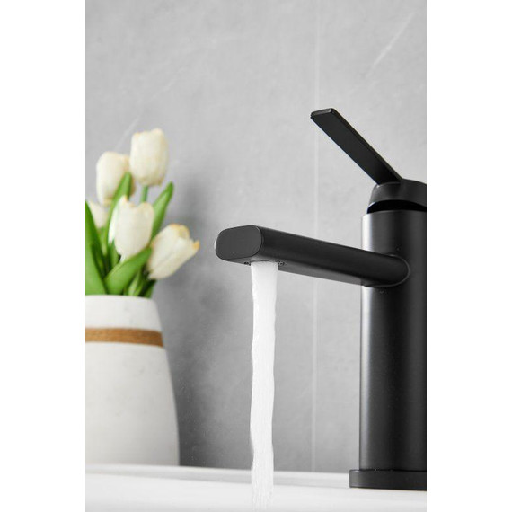 Смеситель для раковины Belz B10813-7, чёрный фото 16