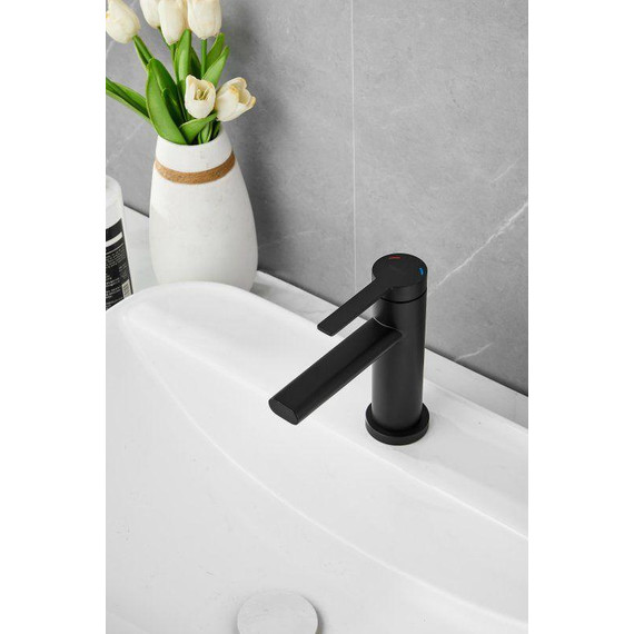 Смеситель для раковины Belz B10813-7, чёрный фото 17