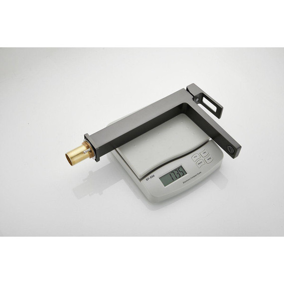 Смеситель для раковины высокий Belz B11658-3, оружейная сталь фото 17