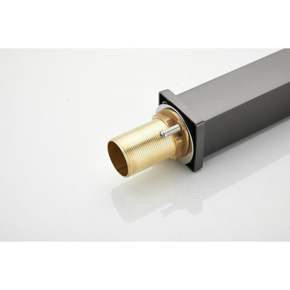 Смеситель для раковины высокий Belz B11658-3, оружейная сталь фото 16