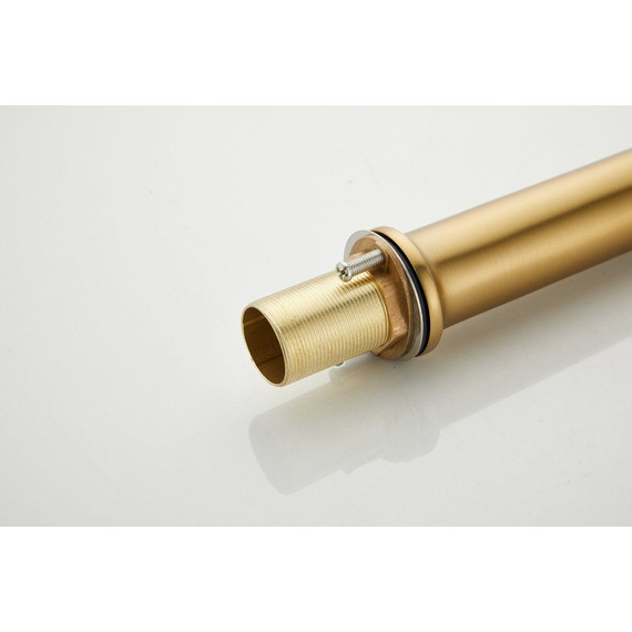 Смеситель для раковины высокий Belz B11713-5, золото брашированное фото 13