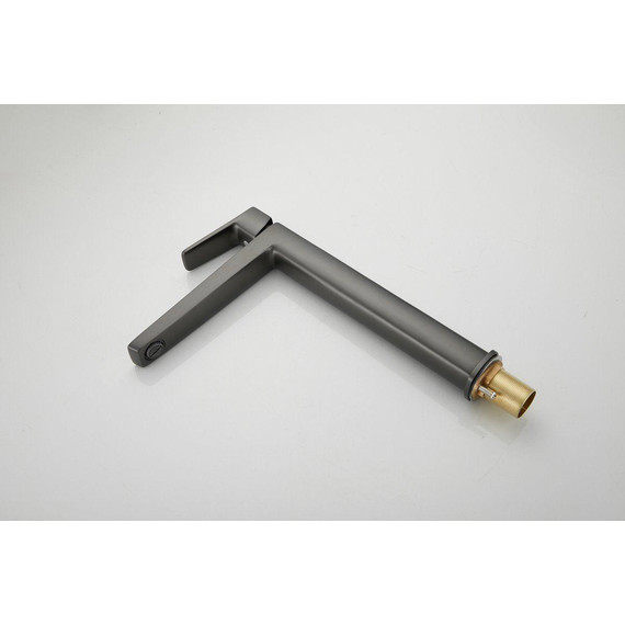 Смеситель для раковины высокий Belz B11715-3, оружейная сталь фото 20