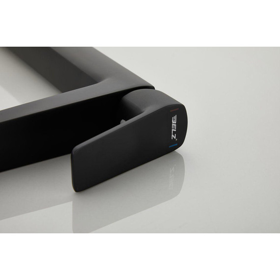 Смеситель для раковины высокий Belz B11715-7, чёрный матовый фото 10