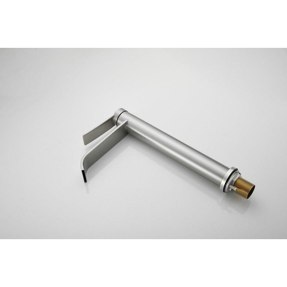 Смеситель для раковины высокий Belz B11812-1, сатин фото 15