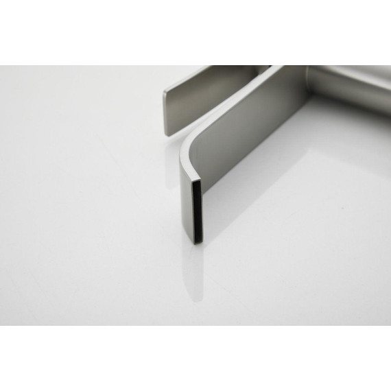 Смеситель для раковины высокий Belz B11812-1, сатин фото 8