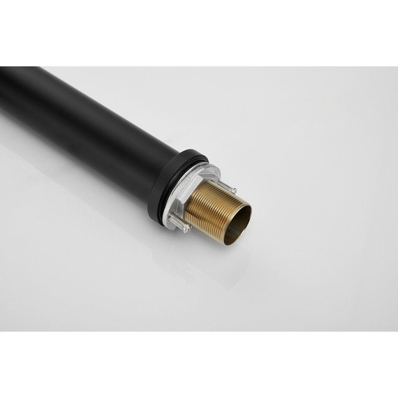 Смеситель для раковины высокий Belz B11812-7, чёрный фото 18