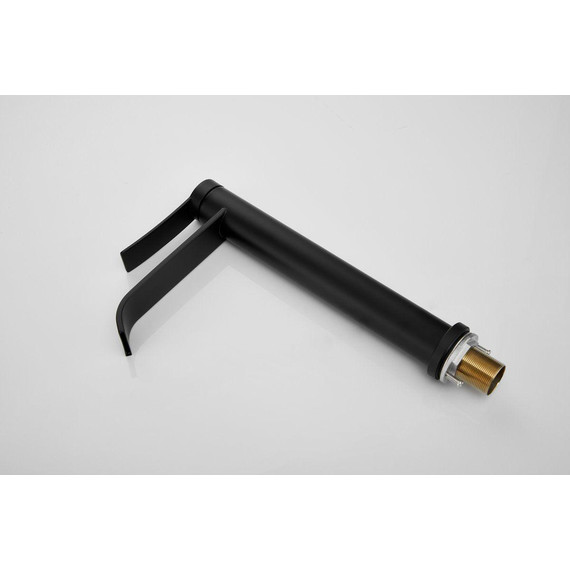 Смеситель для раковины высокий Belz B11812-7, чёрный фото 20