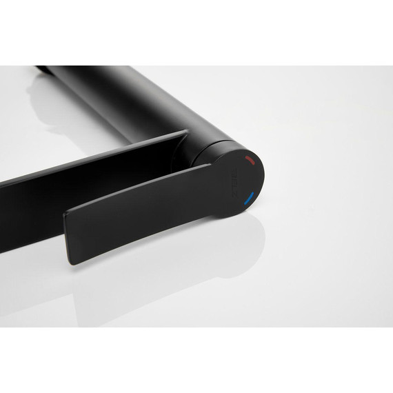 Смеситель для раковины высокий Belz B11812-7, чёрный фото 14