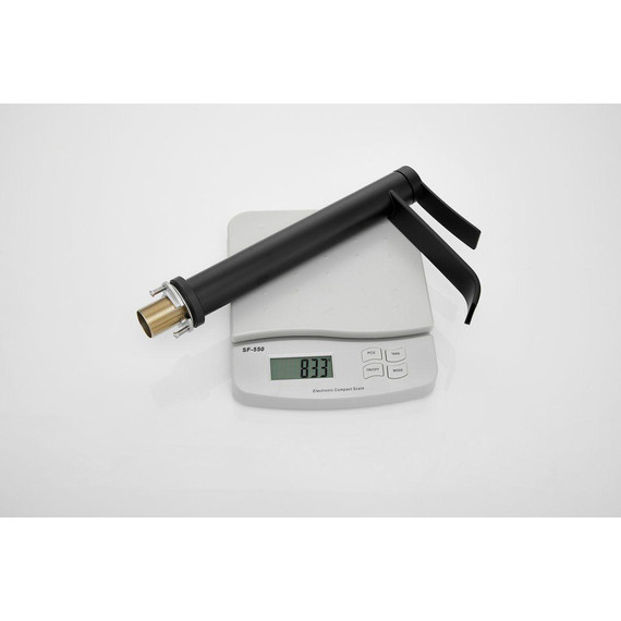 Смеситель для раковины высокий Belz B11812-7, чёрный фото 17