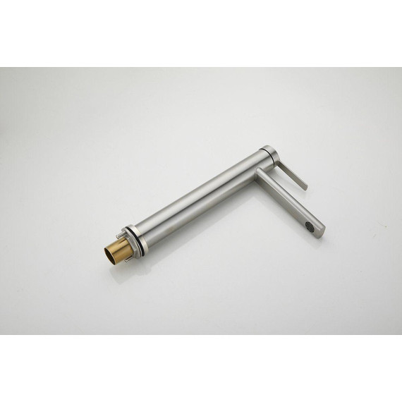 Смеситель для раковины высокий Belz B11813-1, сатин фото 17