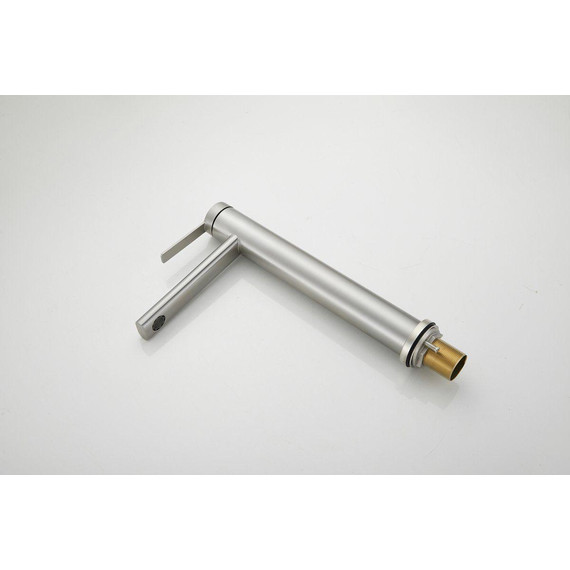 Смеситель для раковины высокий Belz B11813-1, сатин фото 18