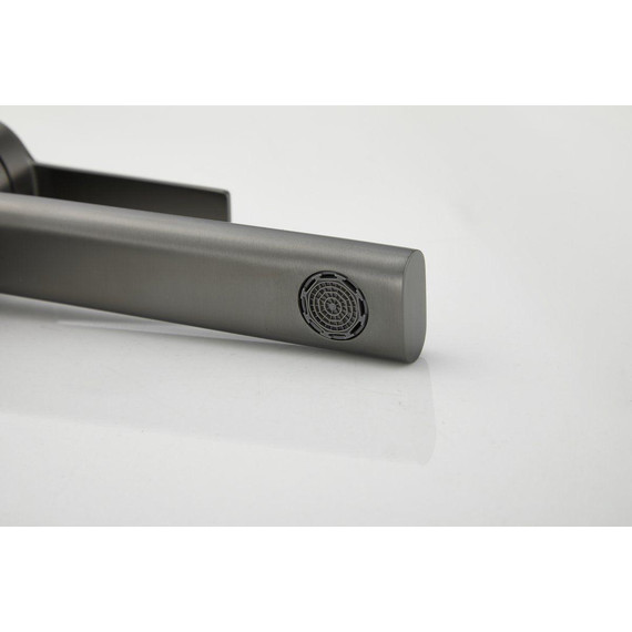 Смеситель для раковины высокий Belz B11813-3, оружейная сталь фото 12