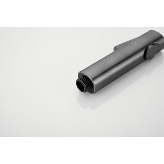 Смеситель для раковины с лейкой для биде Belz B12713-3, оружейная сталь фото 33