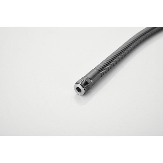 Смеситель для раковины с лейкой для биде Belz B12713-3, оружейная сталь фото 45