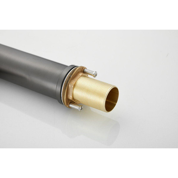 Смеситель для раковины с лейкой для биде Belz B12713-3, оружейная сталь фото 19