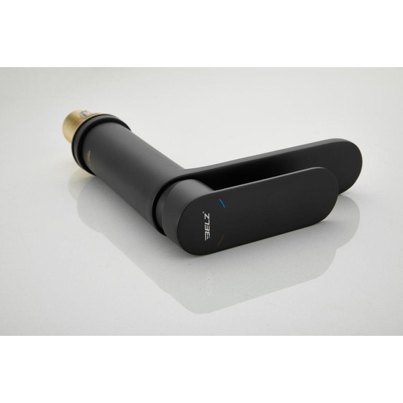 Смеситель для раковины с лейкой для биде Belz B12713-7, чёрный фото 35