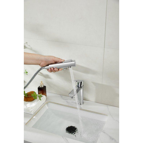 Смеситель для раковины с лейкой для биде Belz B12713 фото 16