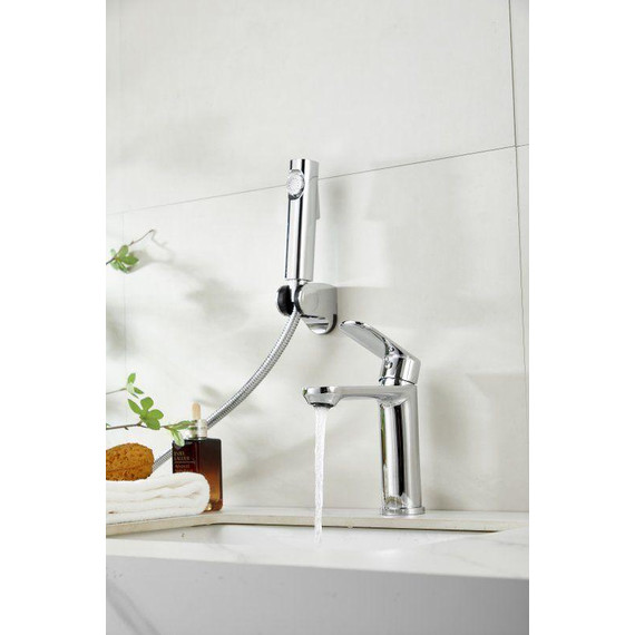 Смеситель для раковины с лейкой для биде Belz B12713 фото 14