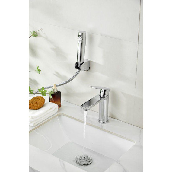 Смеситель для раковины с лейкой для биде Belz B12713 фото 7