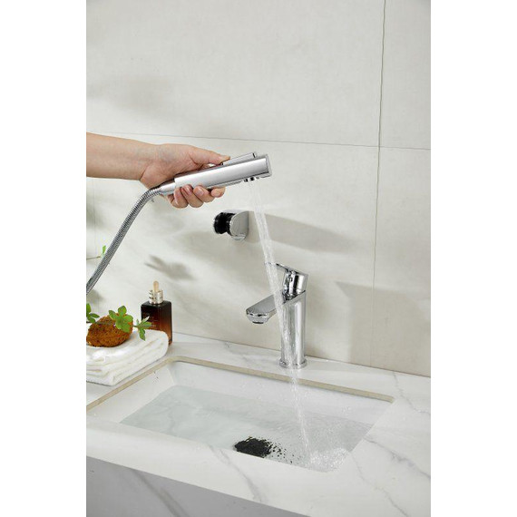 Смеситель для раковины с лейкой для биде Belz B12713 фото 4