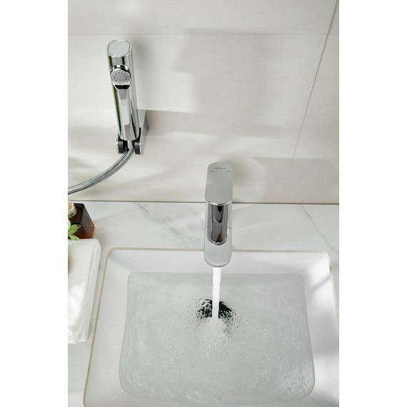 Смеситель для раковины с лейкой для биде Belz B12713 фото 20