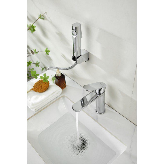 Смеситель для раковины с лейкой для биде Belz B12713 фото 18