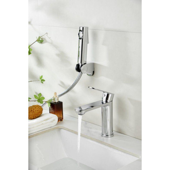 Смеситель для раковины с лейкой для биде Belz B12713 фото 15