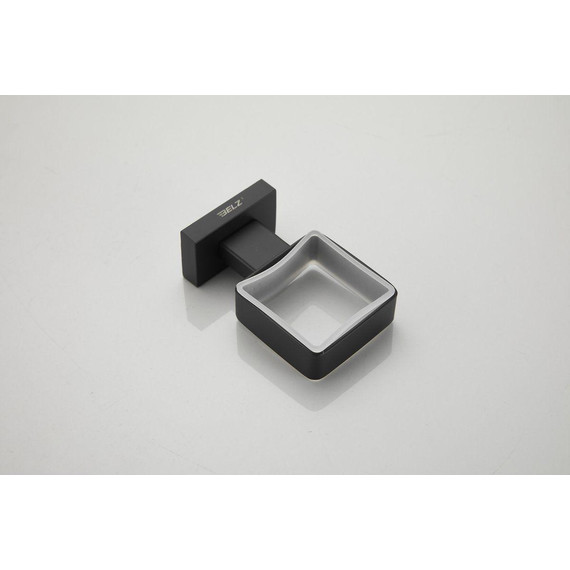 Стакан для зубных щеток Belz B90306, чёрный матовый - 19 Стакан для зубных щеток Belz B90306, чёрный матовый фото 19